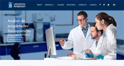 Desktop Screenshot of laboratoriosanderson.com
